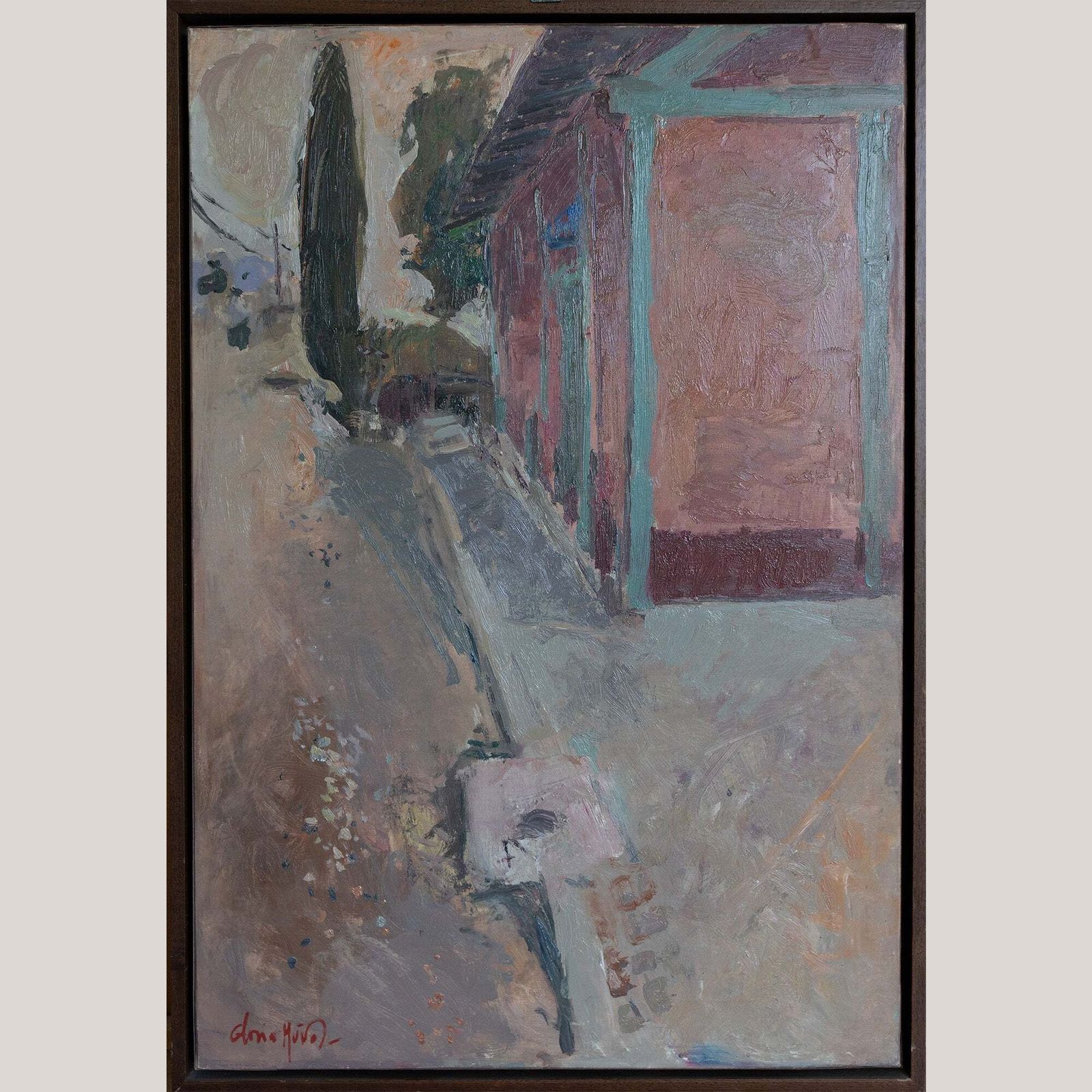 Expressive Study Church Exterior   Gloria Muñoz (B.1949) photo vinterior