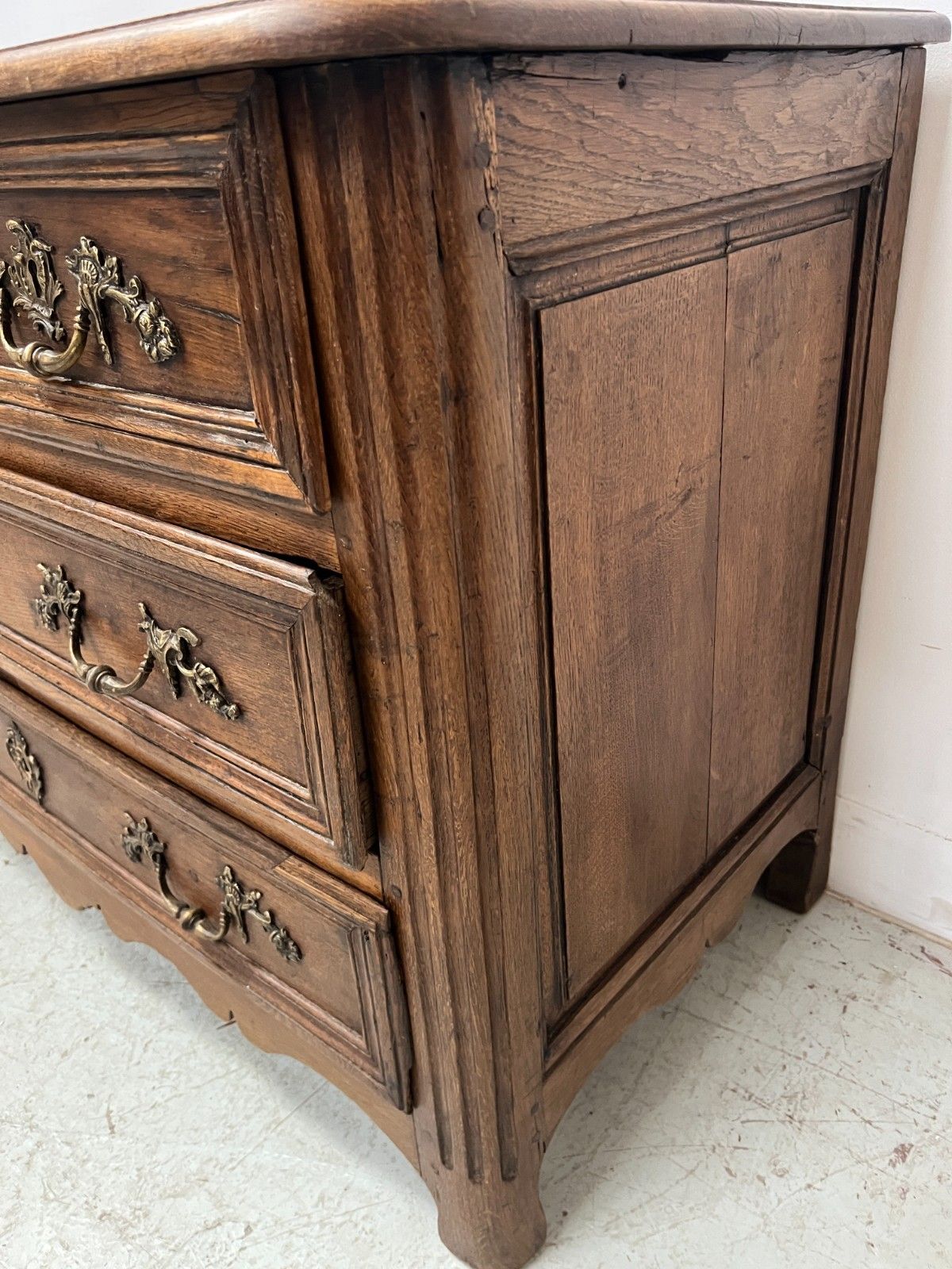 Louis XIV Style Solid Oak Dresser 18th Century photo 1462.5