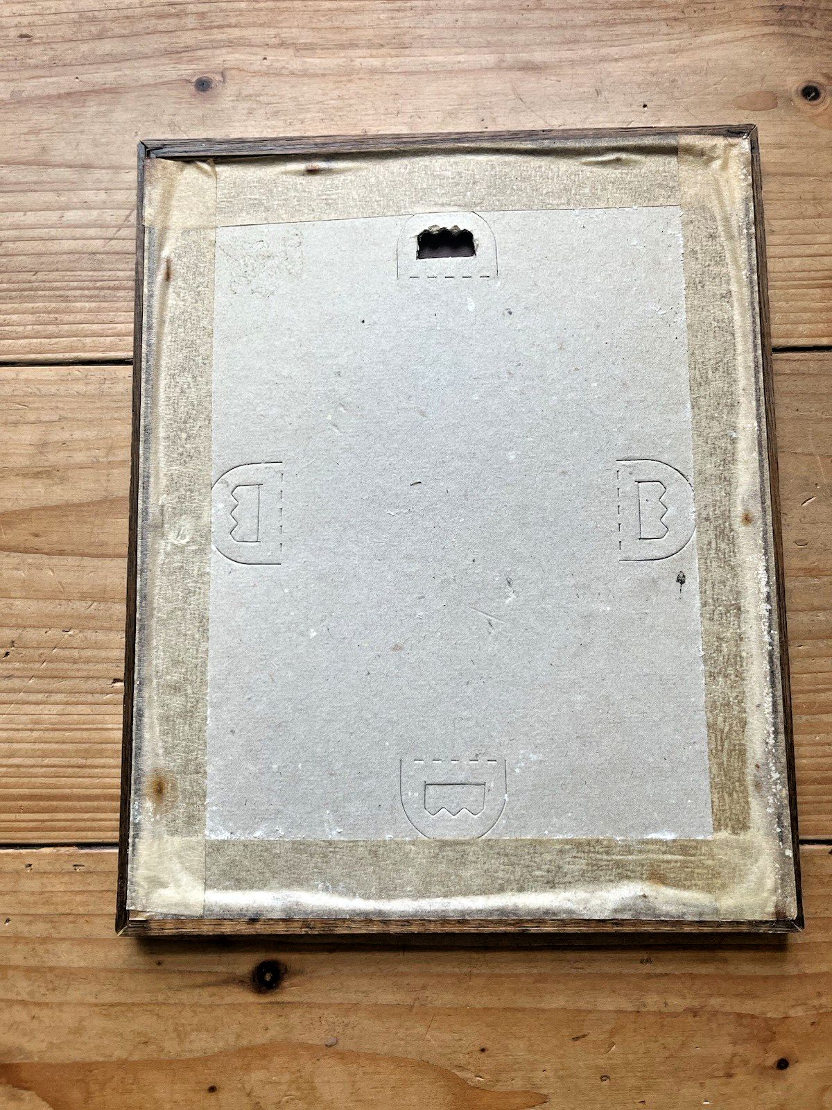 photo furniture Vintage Sunbrite Fuel Advertising Shop Picture Mirror Coal Mining 50's 60s