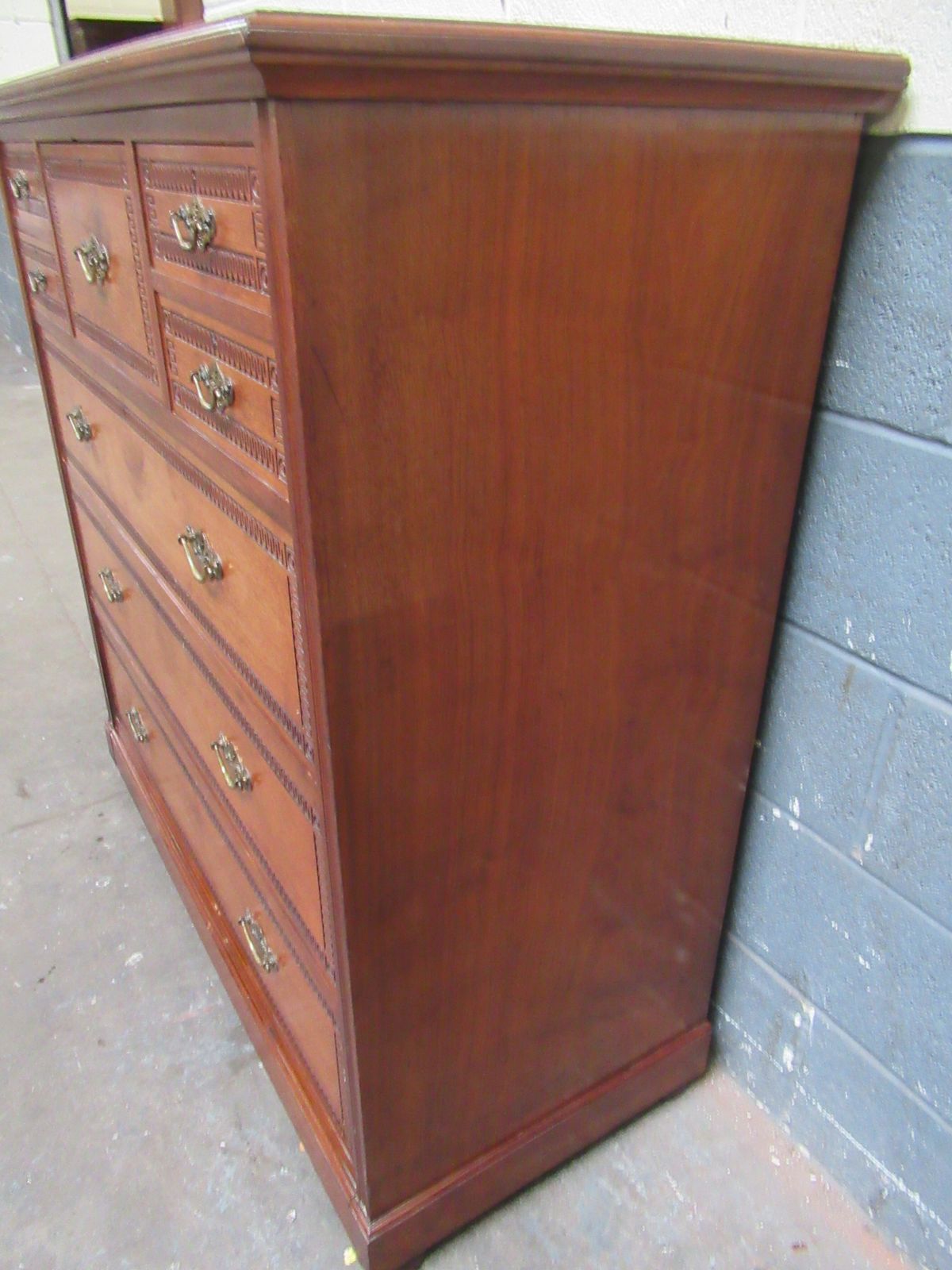 A   Victorian  Mahogany Chest Of Drawers By Jas Shoolbred    London. photo 575.0