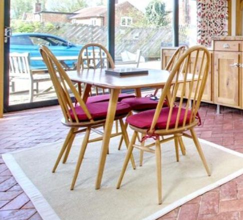 Vintage Ercol Drop Leaf Table And 4 Chairs photo 1250.0