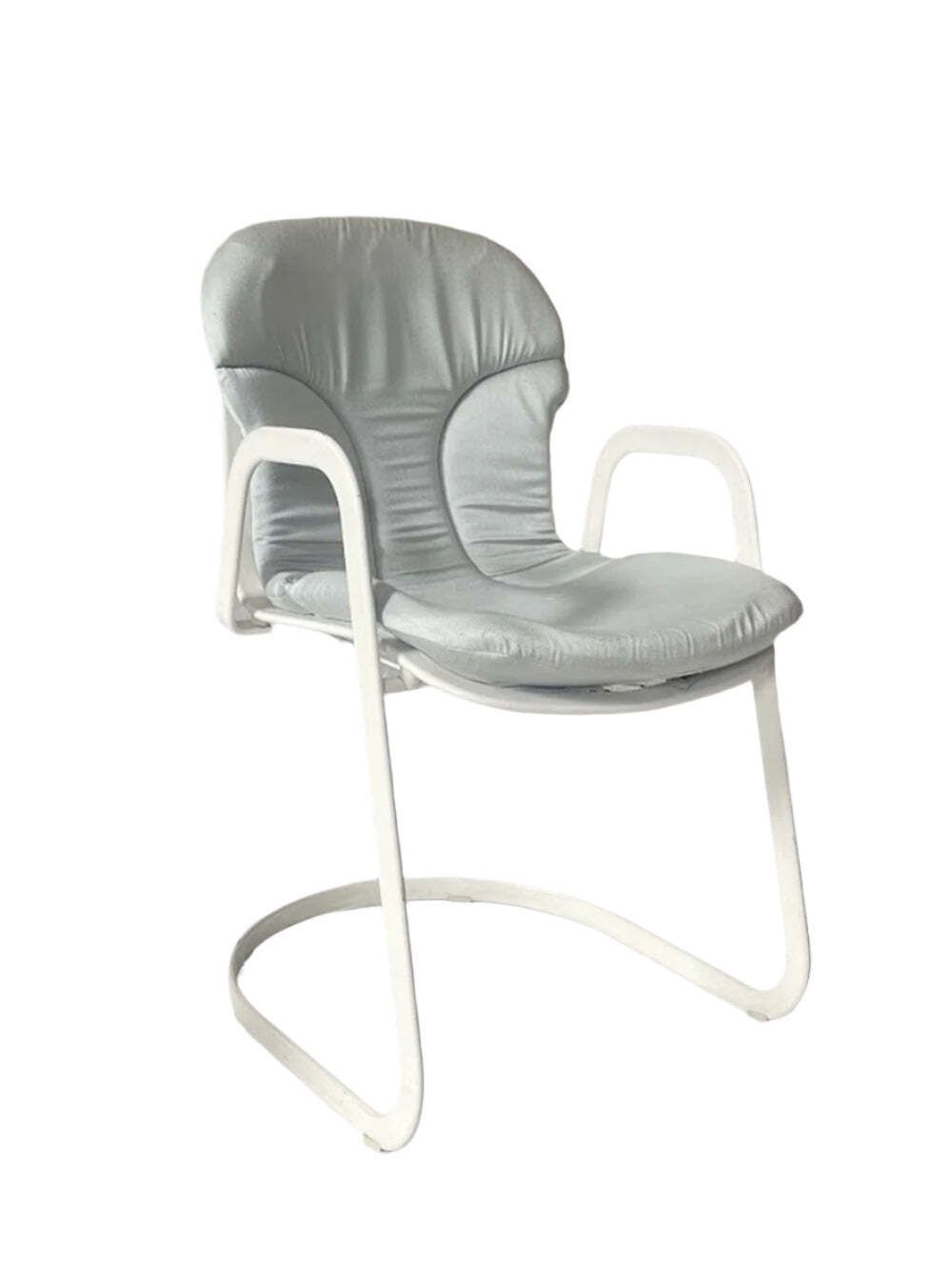 Cidue Dining Armchair By Willy Rizzo Italy 1970s