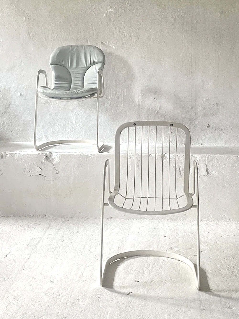 photo for sale Cidue Dining Armchair By Willy Rizzo Italy 1970s