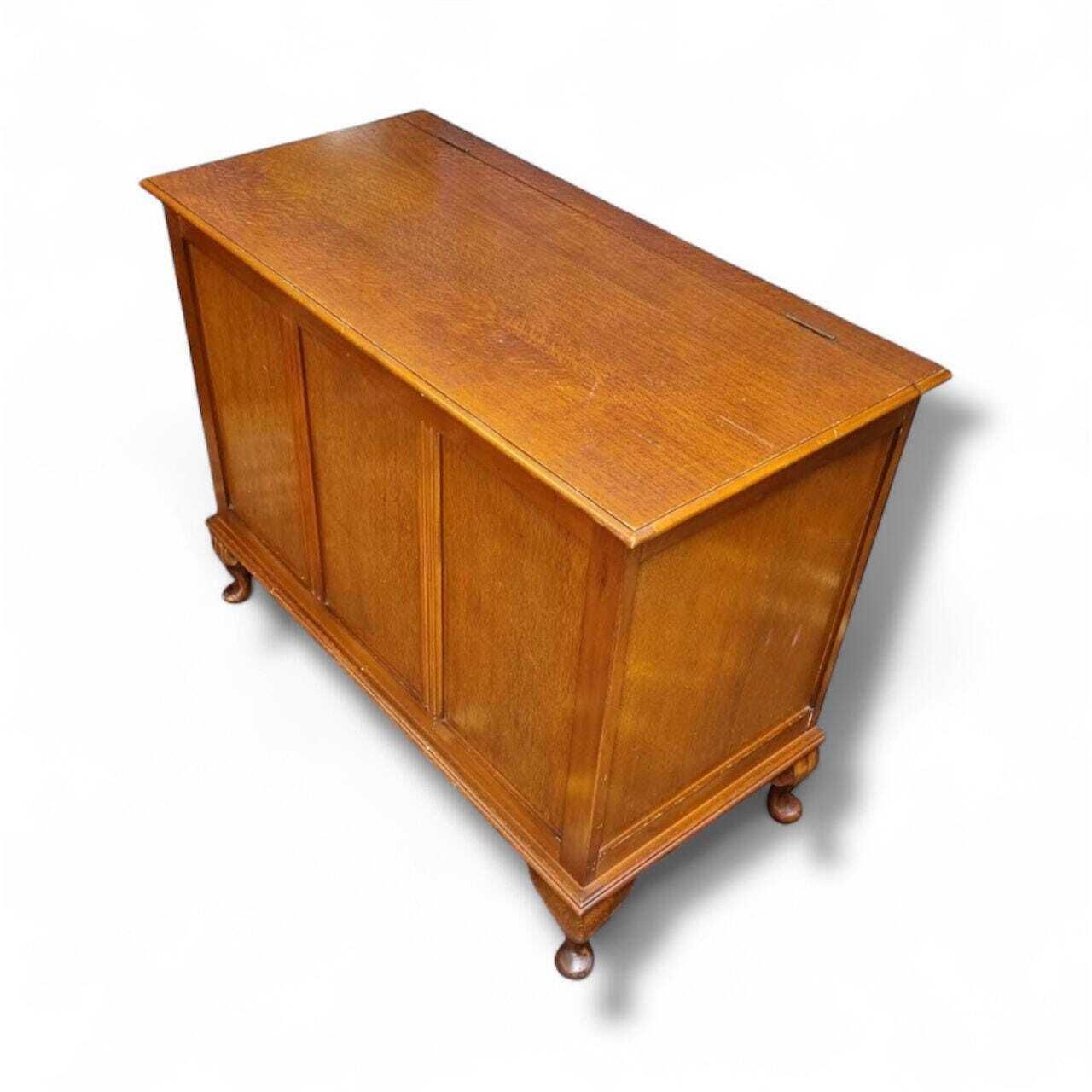 Vintage Oak Blanket Chest / C.W.S. Ltd London Cabinet Factory Enfield / C.1930s–1940s / Free Delivery photo 330.0
