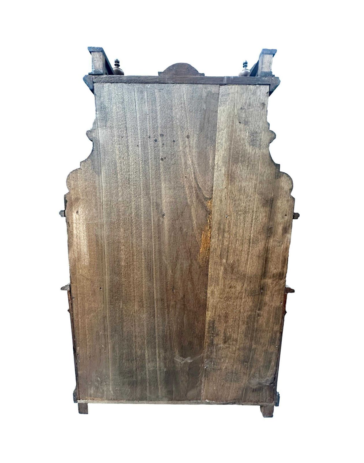 photo furniture French 1920 Miniature Buffet Cabinet In Solid Walnut, Antique Doll Furniture, Mini Hutch, Collectible French Decor, Holiday Gift