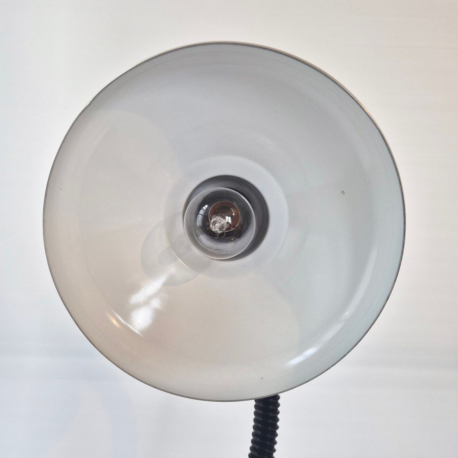 Vintage 1960 Adjustable Aluminum Dore & Metal Black 60s Retro Desk Lamp photo 173.0