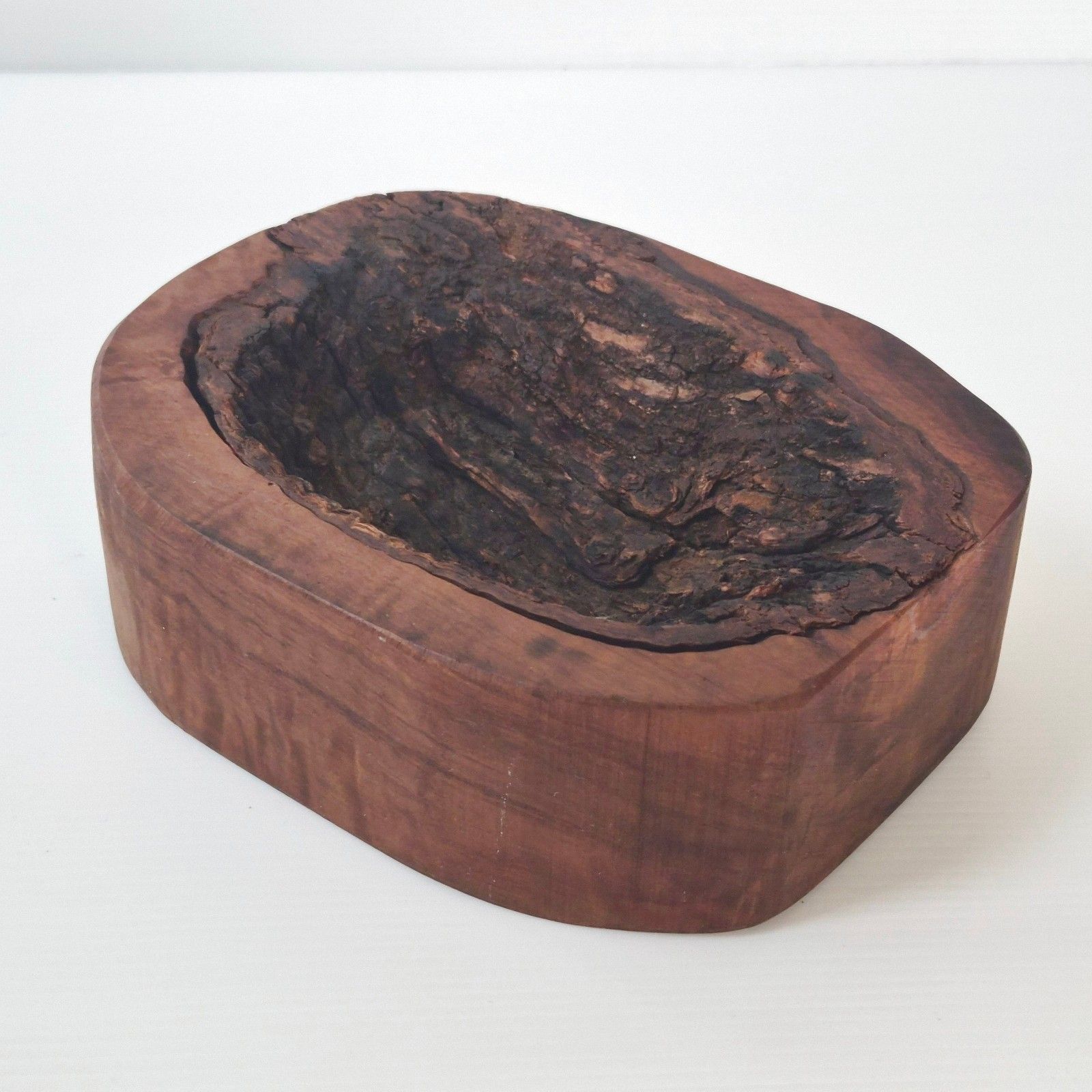 Vintage Brutalist Wooden & Bark 1970 Dlg Alexandre Noll 70s 1970s photo vinterior