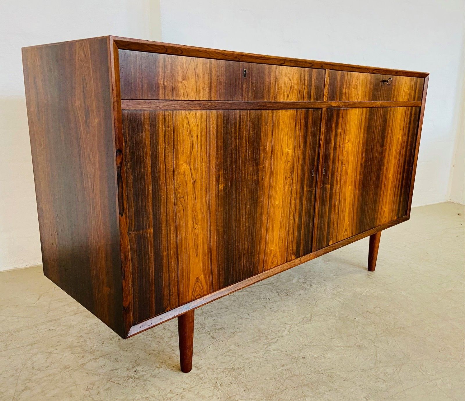 Furniture Vintage Retro Danish Mid Century Rosewood Sideboard By Poul Cadovius 1960,S photo