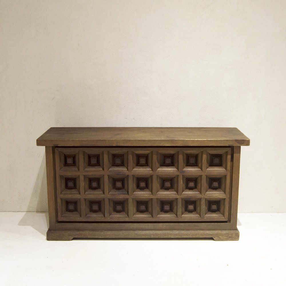 Brutalist Dresser From Biosca, Spain, 1960s photo Furniture