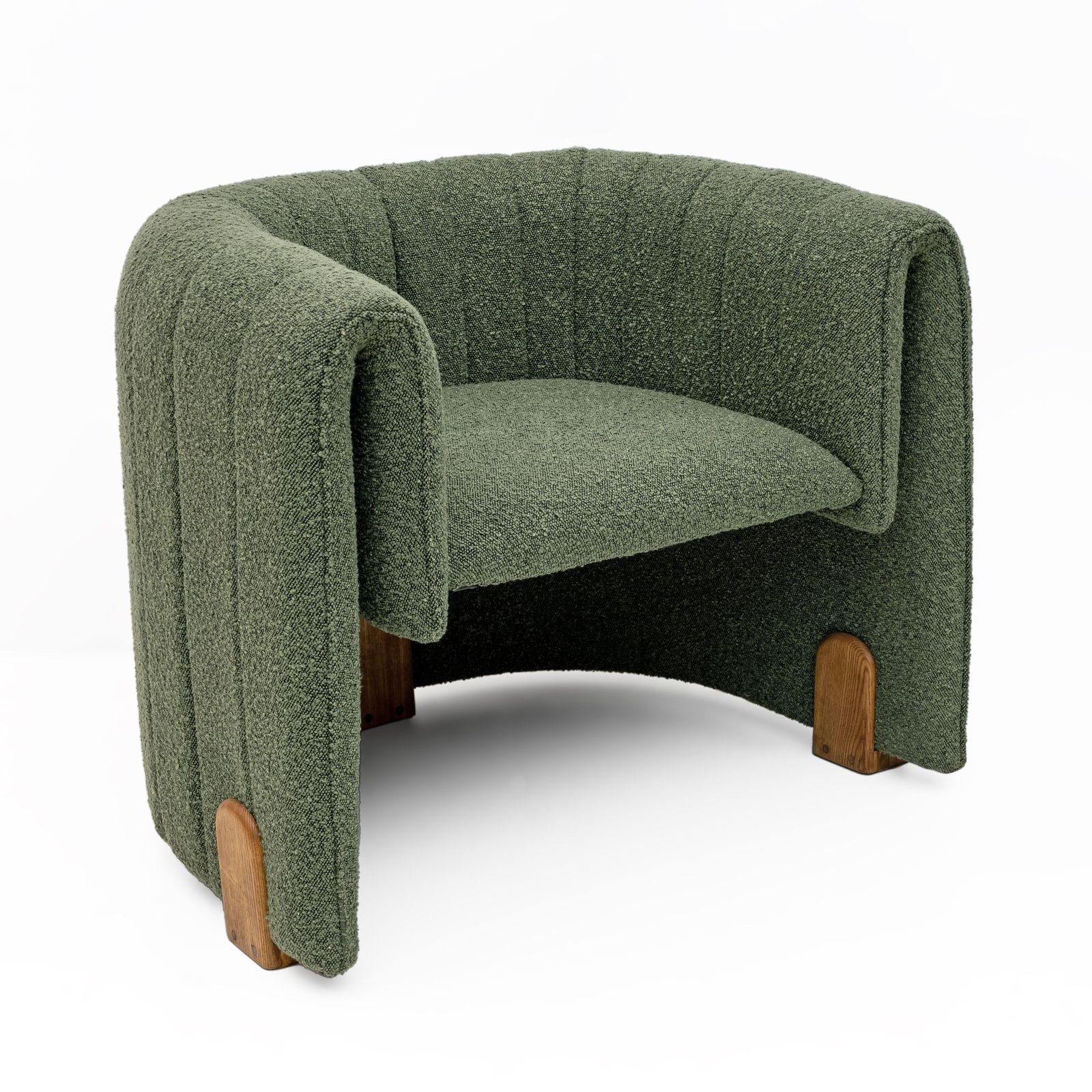 Pair Of Italian Design Bouclè Armchairs photo furniture