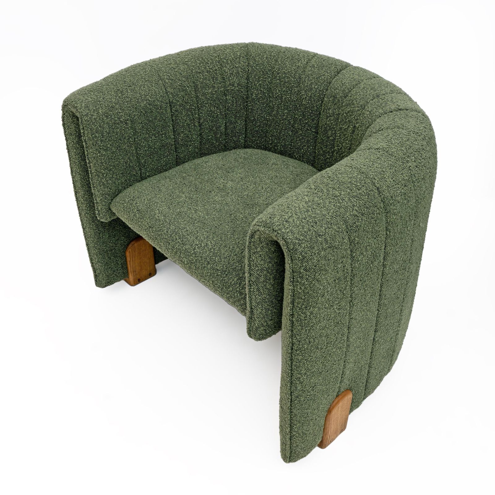 Pair Of Italian Design Bouclè Armchairs photo Furniture