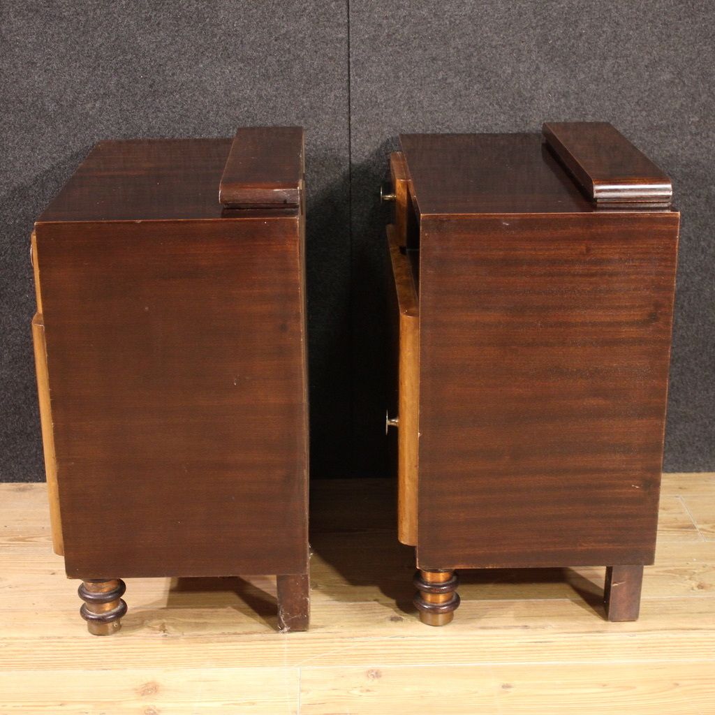 Pair Of Italian Bedside Tables From The 1960s photo 2200.0