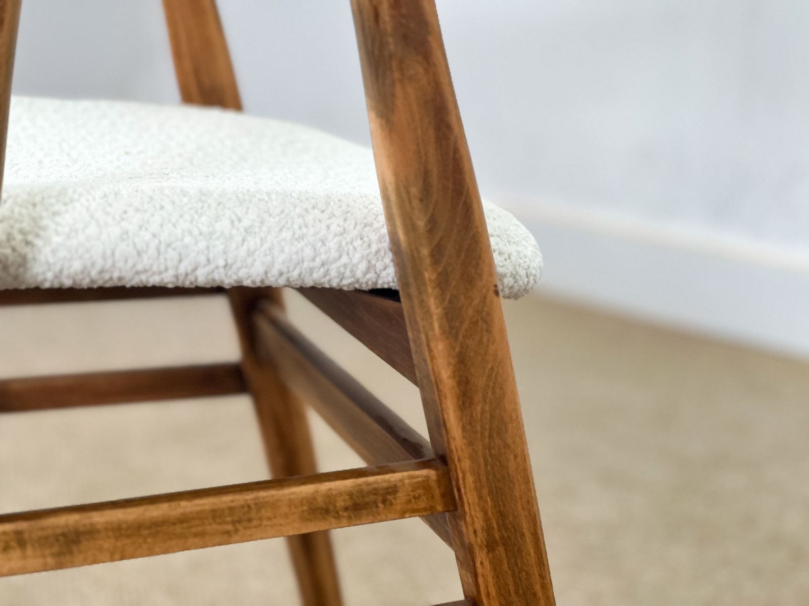1350.0 Danish Dining Chairs (New Upholstery) photo