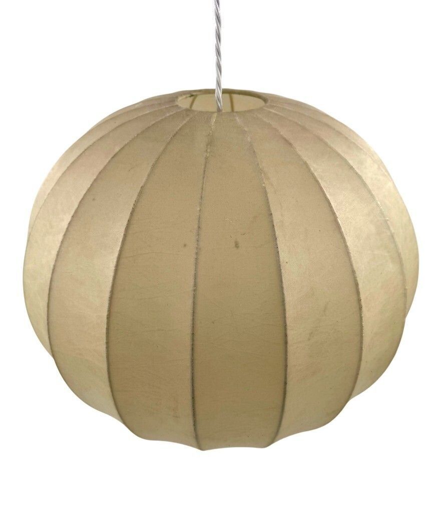 A Large Original 1960s Cocoon Ball Light By Achille Castiglioni