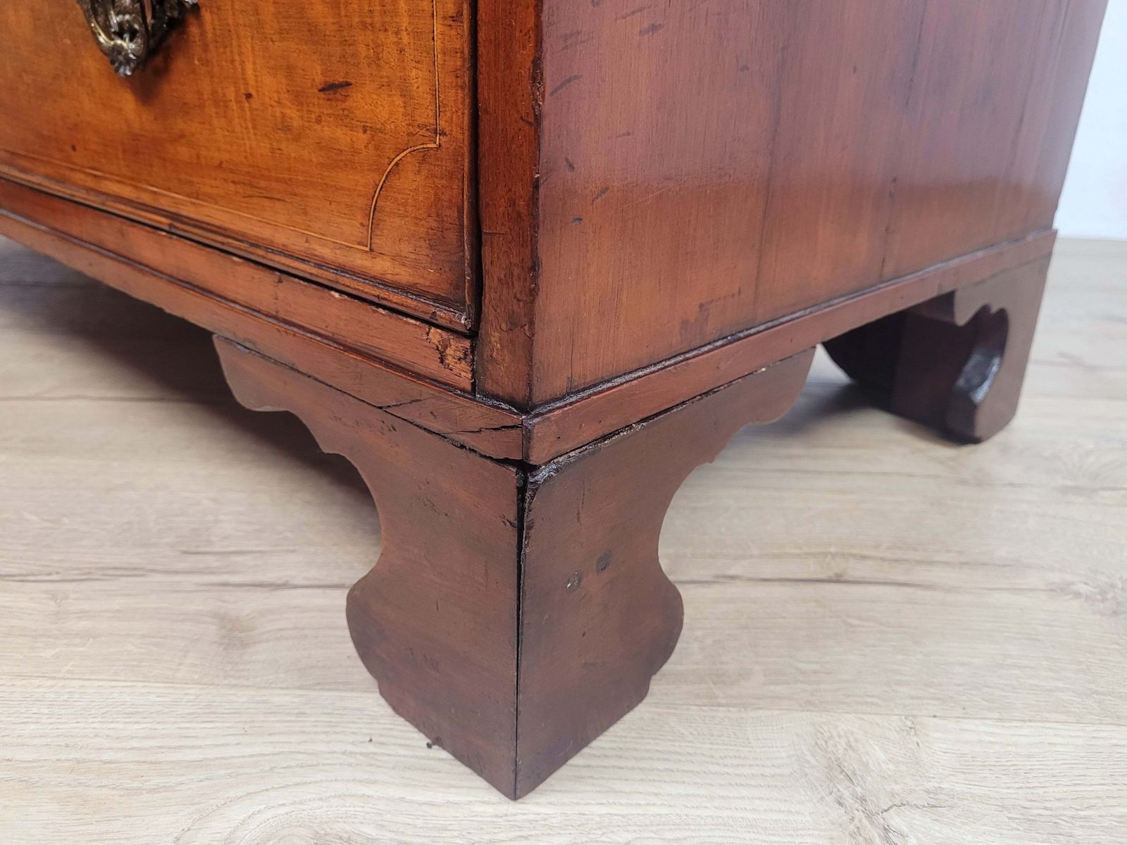 Regency Chest Of Drawers 1800s Two Over Three Chest English photo vintage