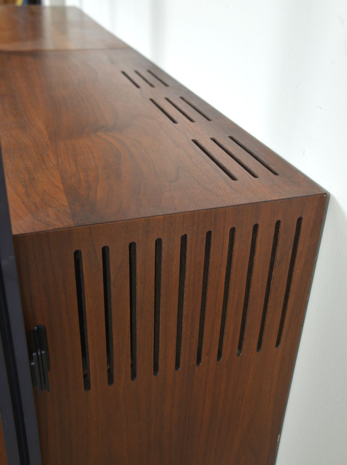 photo buy Midcentury George Nelson Omni Herman Miller Modular Shelving System Walnut 1950s