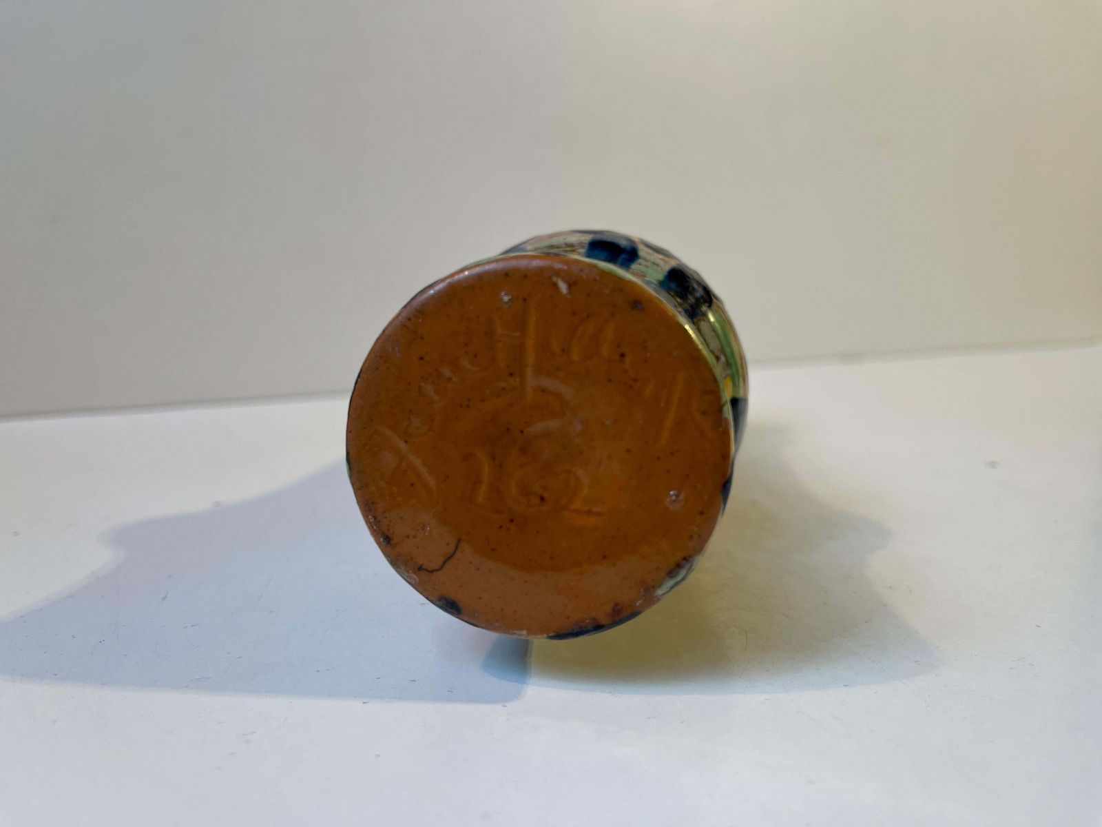 Vintage Naive Ceramic Vase By Jette Hellerøe, 1970s photo vinterior