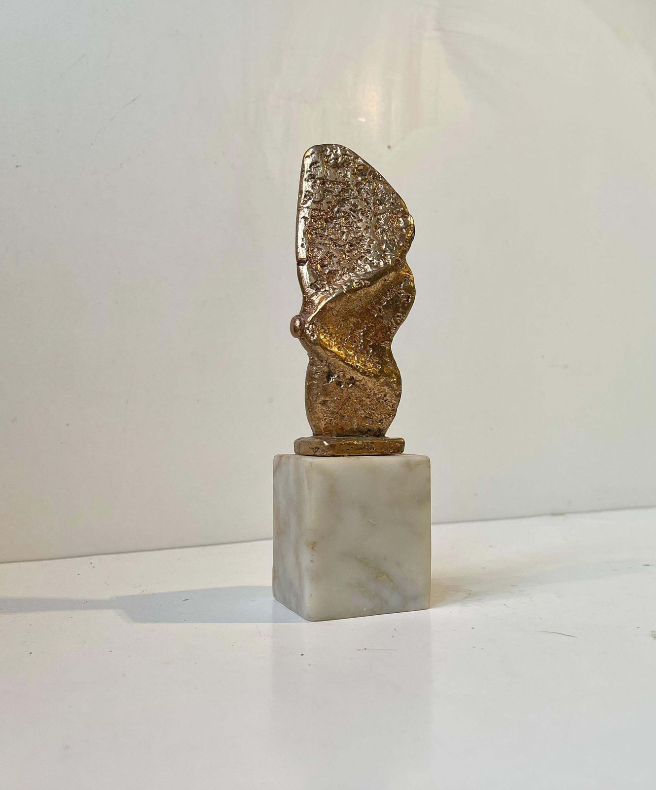 Knud Erik Christensen   Danish Brutalist Sculpture In Bronze, 1980s photo for sale