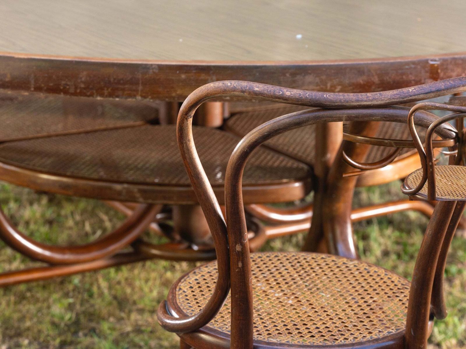 Dining Set, Thonet Or J. & J. Kohn, 1900s–1930s, Austro Hungarian Empire photo furniture