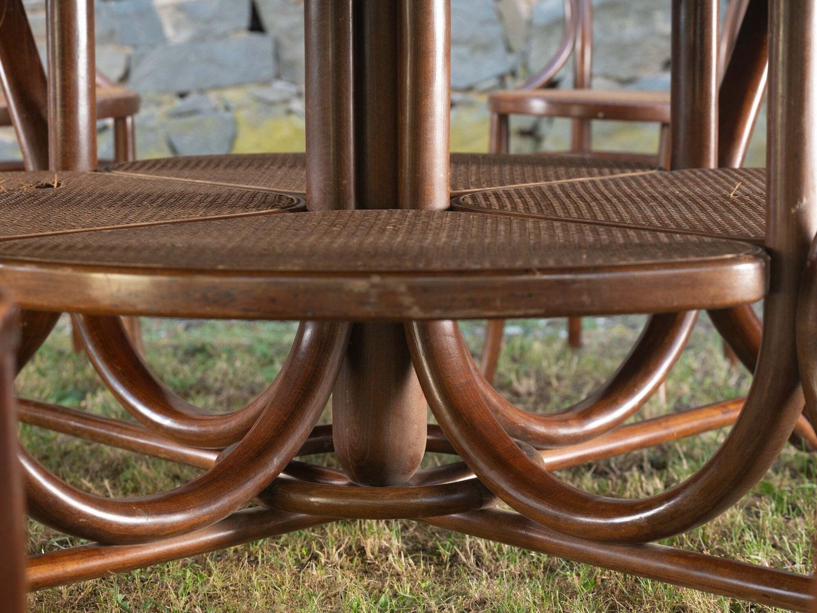 Eethoek, Thonet Of J. & J. Kohn, Jaren 1900–1930, Oostenrijks Hongaarse Rijk photo vinterior