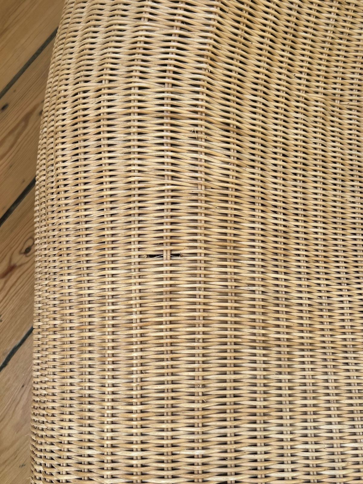 Ikea Produced Storvik Rattan Cane Wicker Lounge Chair By Carl öjerstam, 2000's photo Furniture
