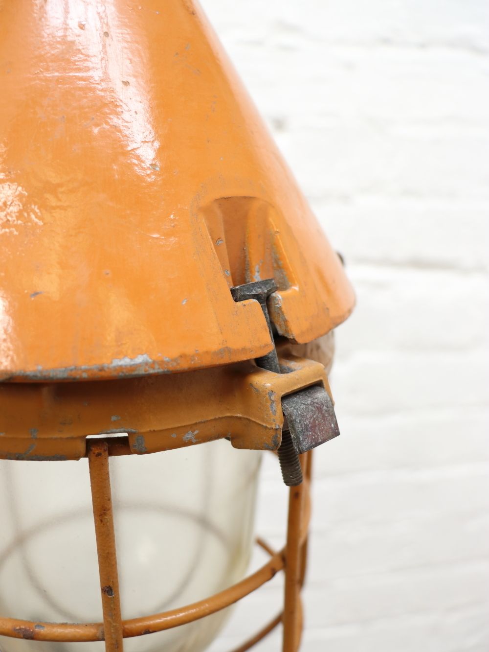 photo vintage Eow Industrial Factory Light