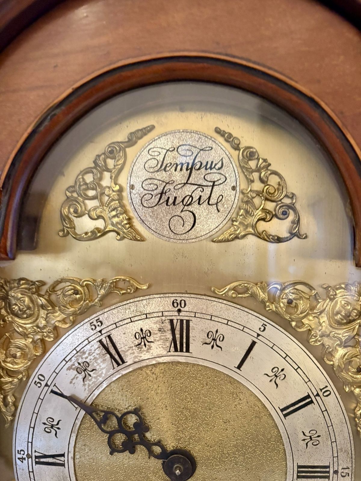 Antique Early 20th Century Inlaid Mahogany Longcase Clock photo Home Decor