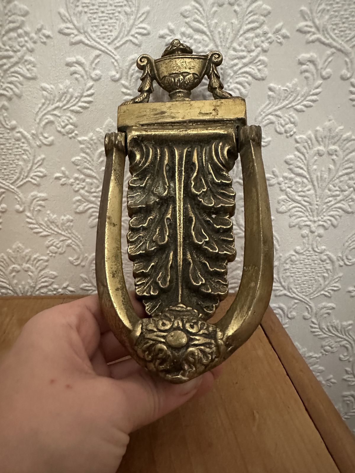 Antique 19th Century Brass Door Knocker