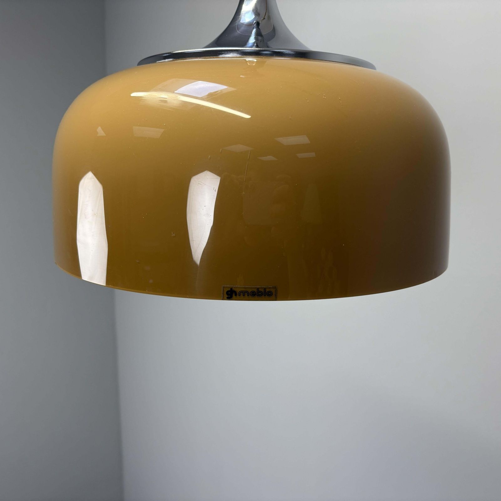 Mid Century Pendant By Meblo, Harvey Guzziny, 1970s, Italy photo furniture