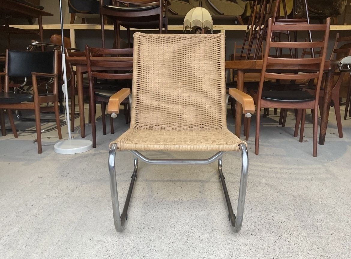 photo for sale Bauhaus Design Armchair, Model B35, Designed By Marcel Breuer For Thonet 1929