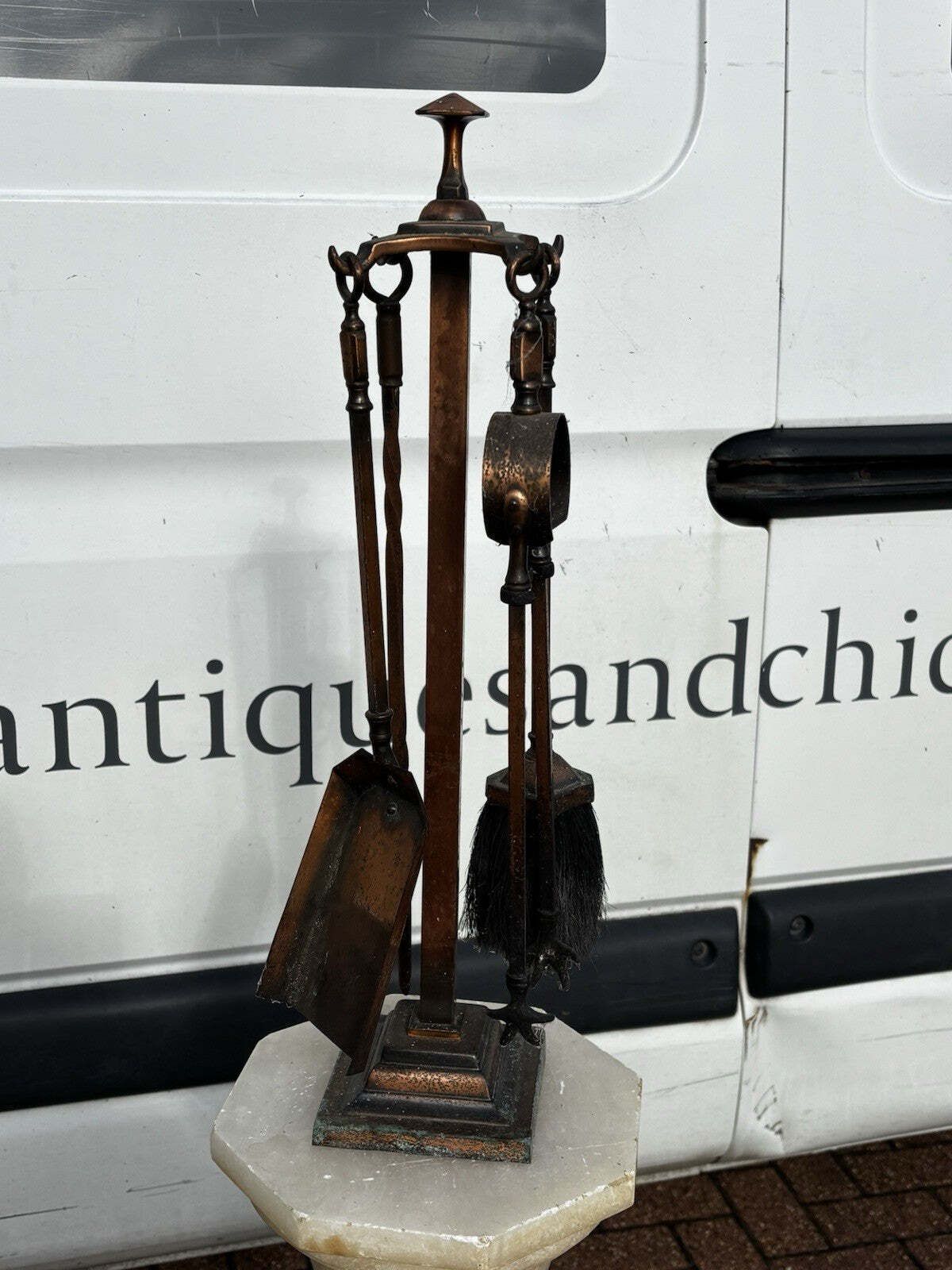Art Deco Companion Set Of Fire Tools photo Home Fixtures