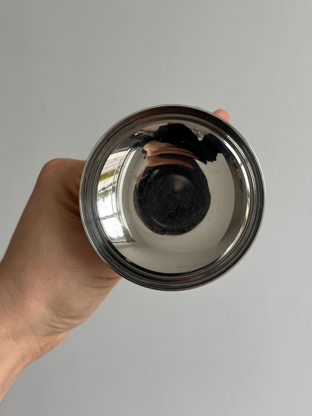 Set Roestvrijstalen Schaaltjes Op Voet In De Stijl Van Letang Remy, Gemaakt In Frankrijk – Metalen Tafelgerei, Roestvrijstalen Schaaltjes, Roestvrijstalen Dessertset photo buy