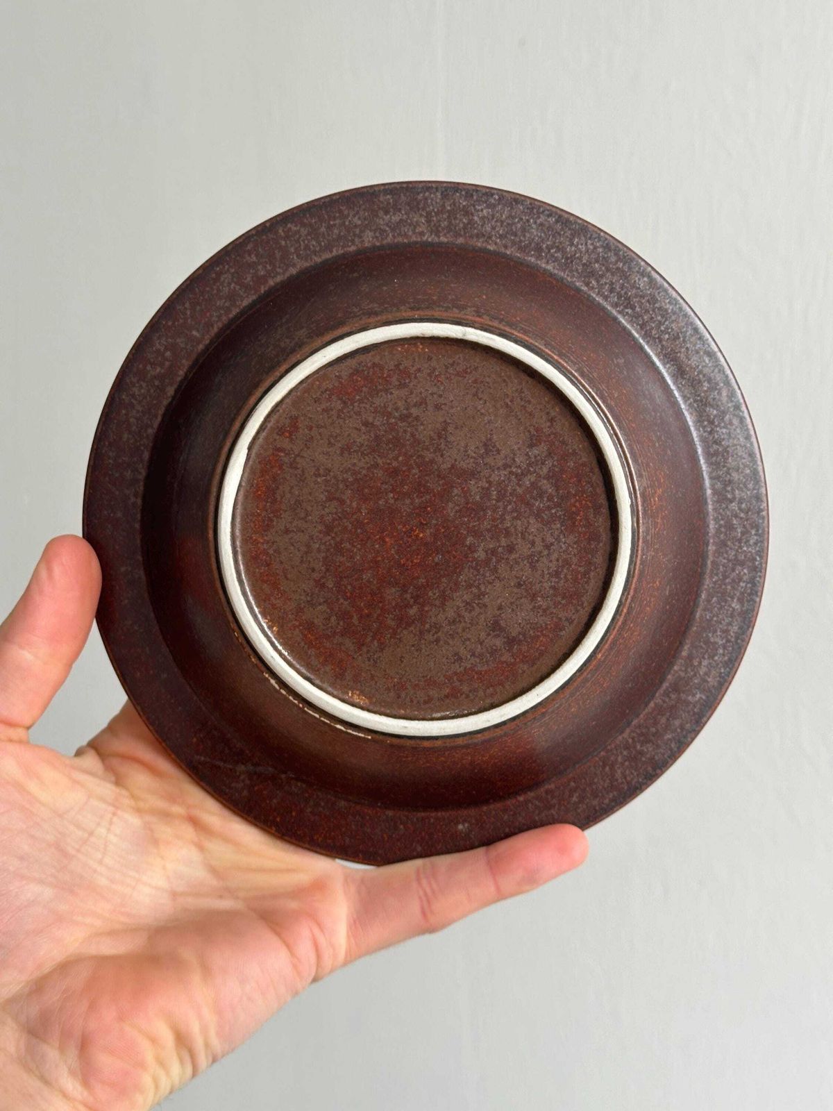 Set Of 6 Dark Brown Glazed Stoneware Bowls, Bowls For Starters Or Desserts, Raw And Elegant Table Decoration, Dark Elegant Table photo buy