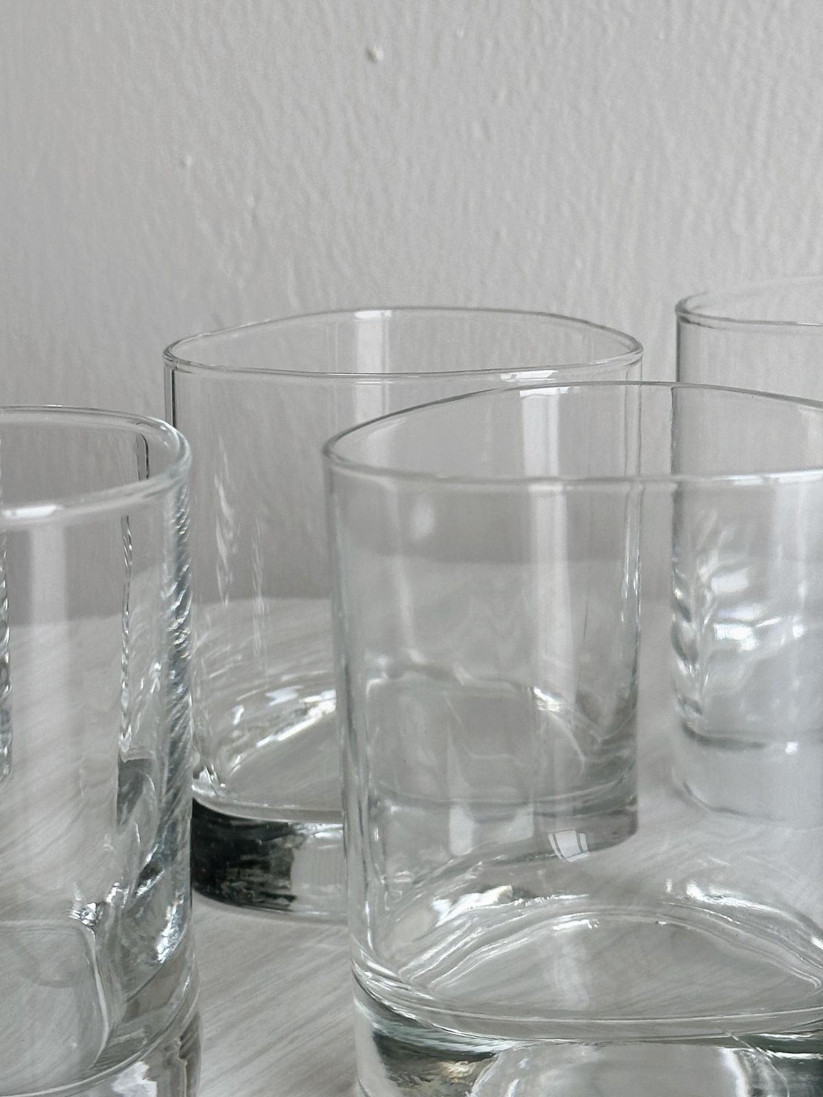 Set Of 5 Transparent Glass Whisky Glasses, Classic And Timeless Design, Perfect For Tasting, The Art Of Entertaining, Aperitif Gift photo furniture