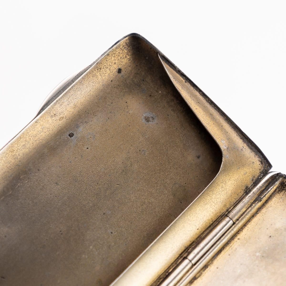 Antique 20thc English Solid Silver & Gold Business Card Case, Chester C.1911 photo 713.0
