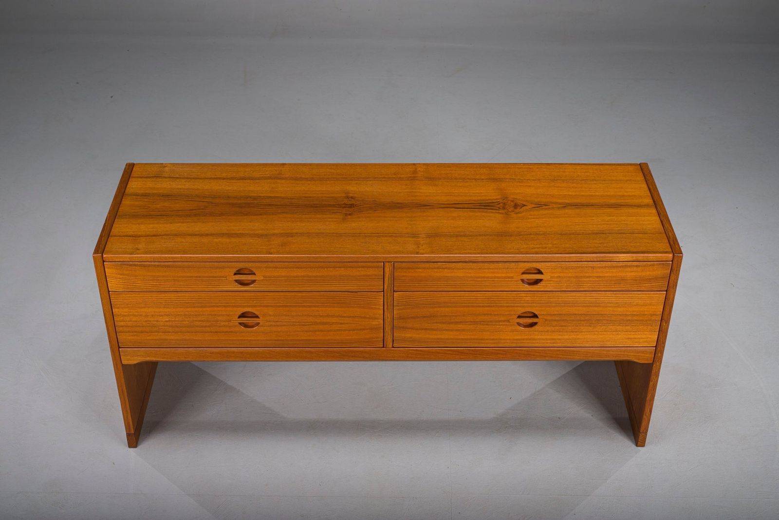 Vintage Danish Model N. 604 Chest In Teak By Aksel Kjersgaard, 1960s photo furniture