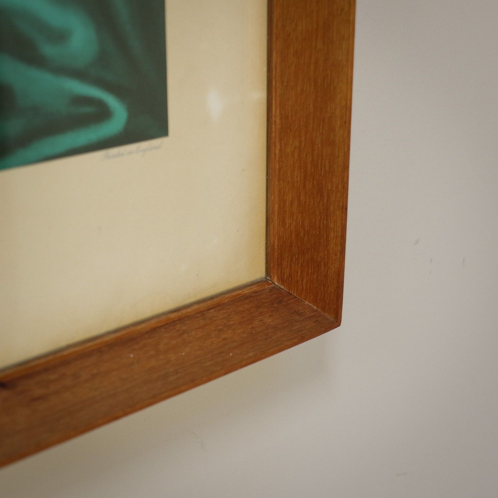 photo for sale Miss Wong In Teak Frame 1970s Print By Tretchikoff
