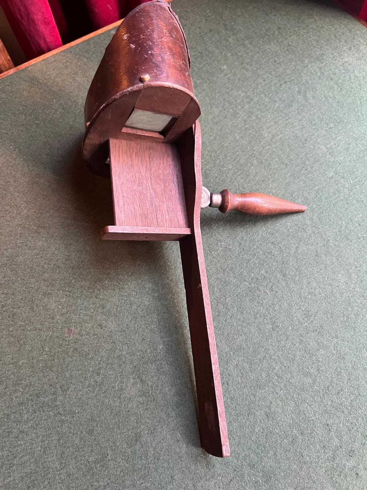 Antique Stereoscope Stereoscopic Viewer “The Perfecscope” 1800s Stamped Underwood & Underwood. New York USA. photo for sale