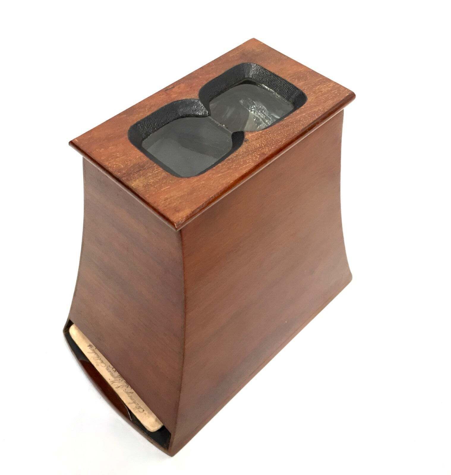 Antique French 1900s Handheld Tabletop Stereoviewer / Stereoscope For Cards photo buy