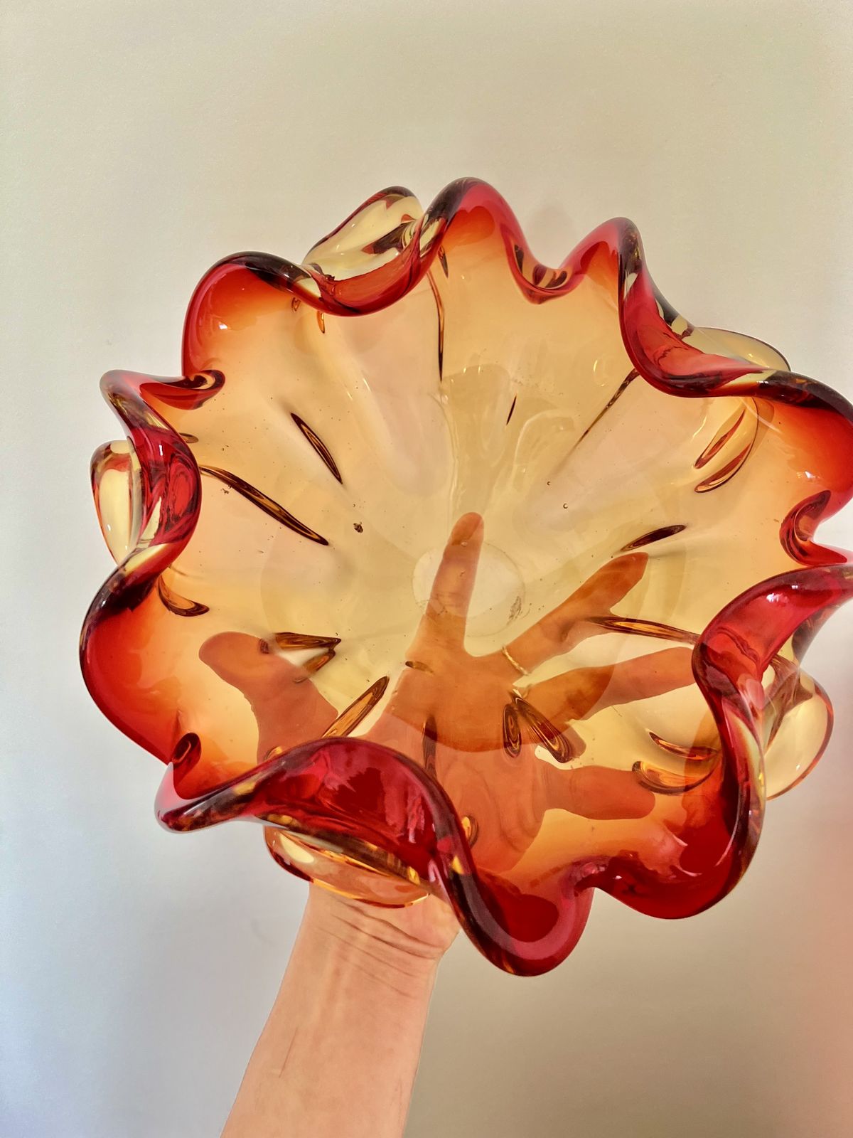Mid Century Murano Glass Bowl, 1950s photo furniture