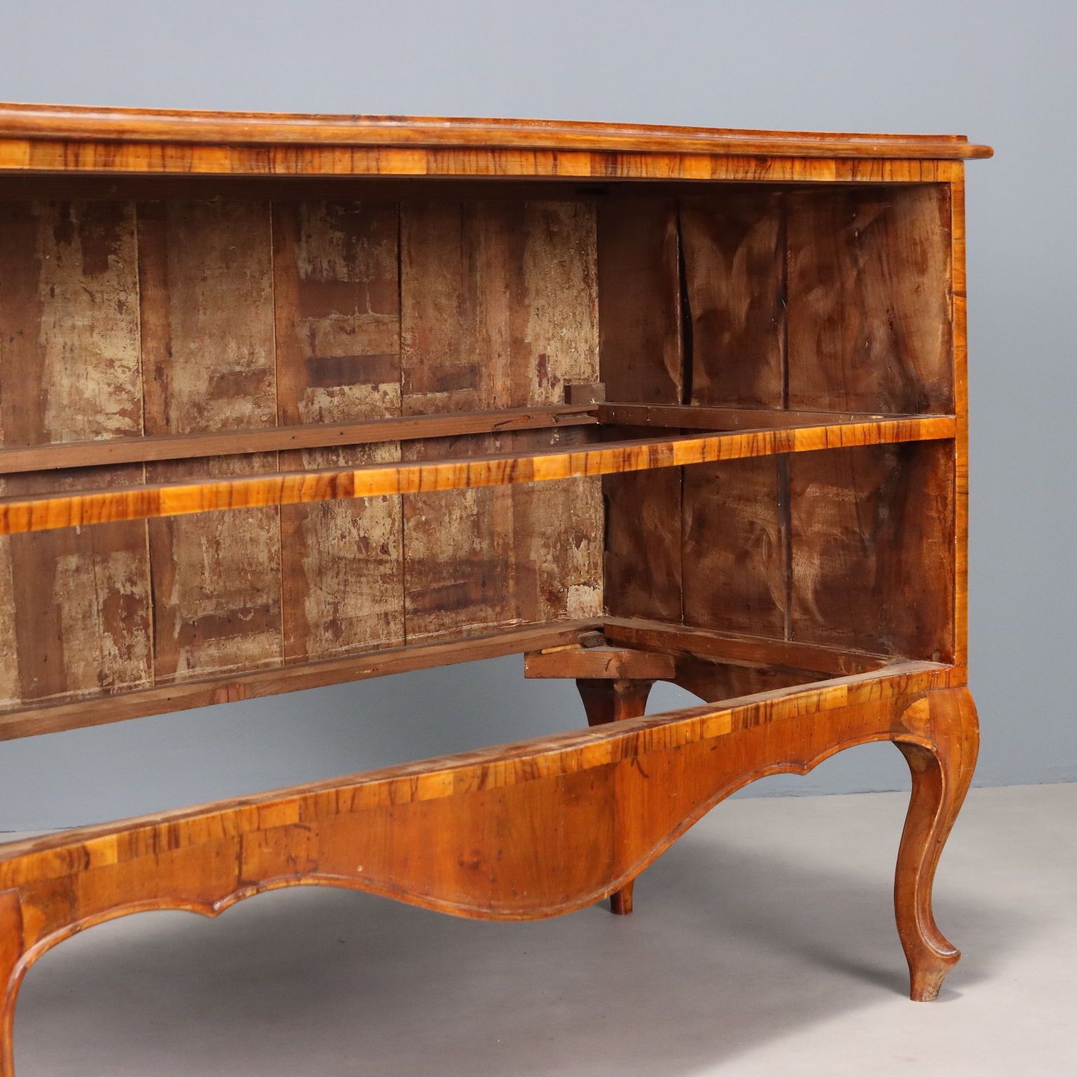 Furniture Antique Chest Of Drawers Baroque Walnut 2 Drawers XX Century photo
