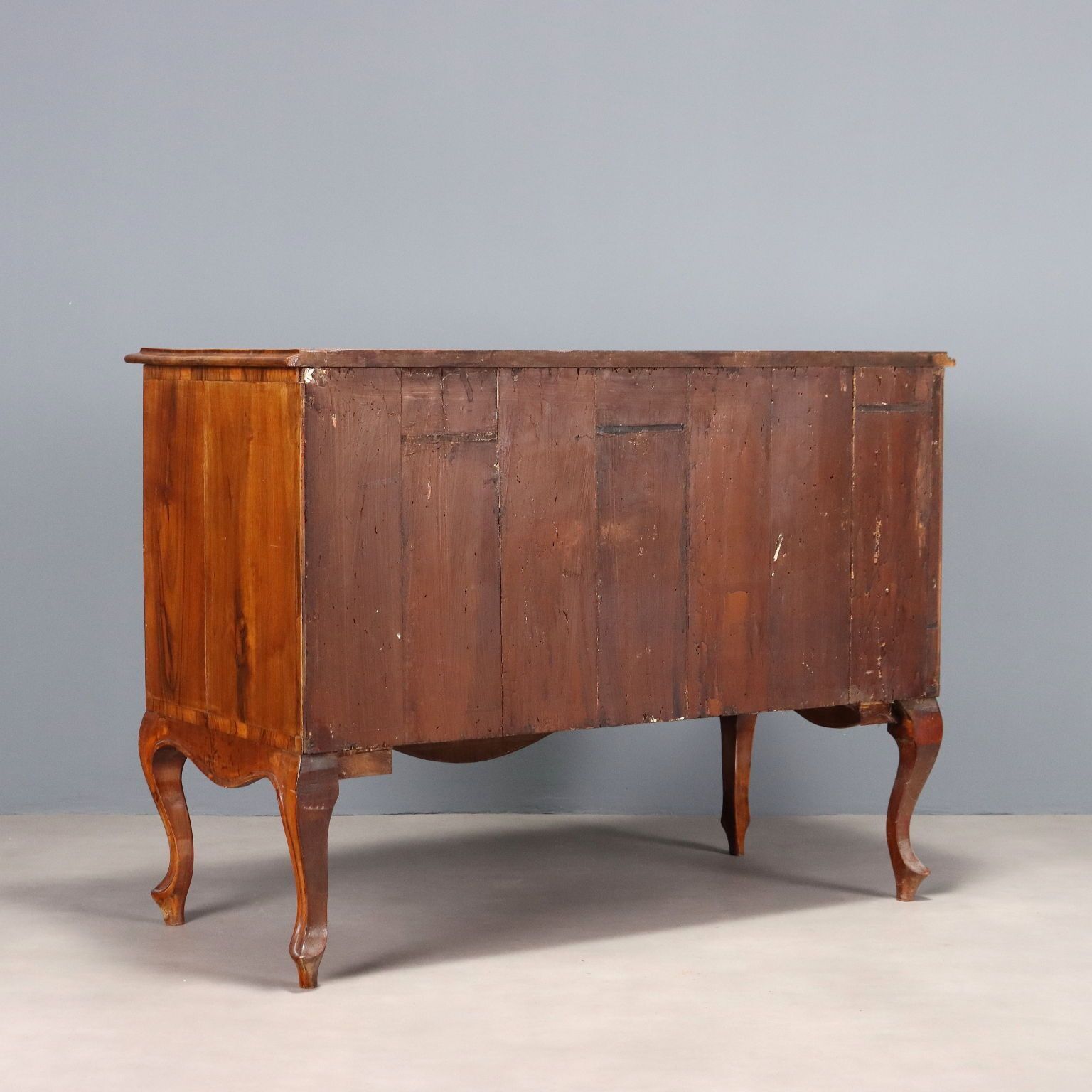1190.0 Antique Chest Of Drawers Baroque Walnut 2 Drawers XX Century photo