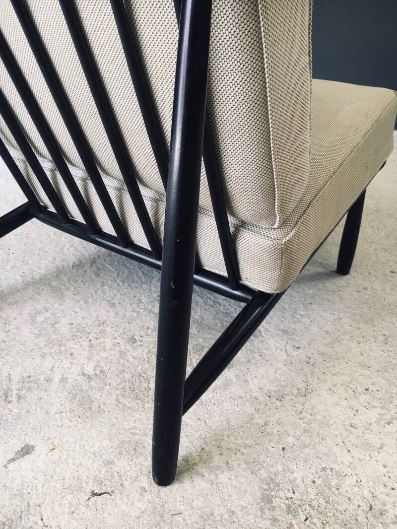 photo vinterior Domus Easy Chair van Alf Svensson voor Dux / Artifort, Zweden, ca. jaren 1950