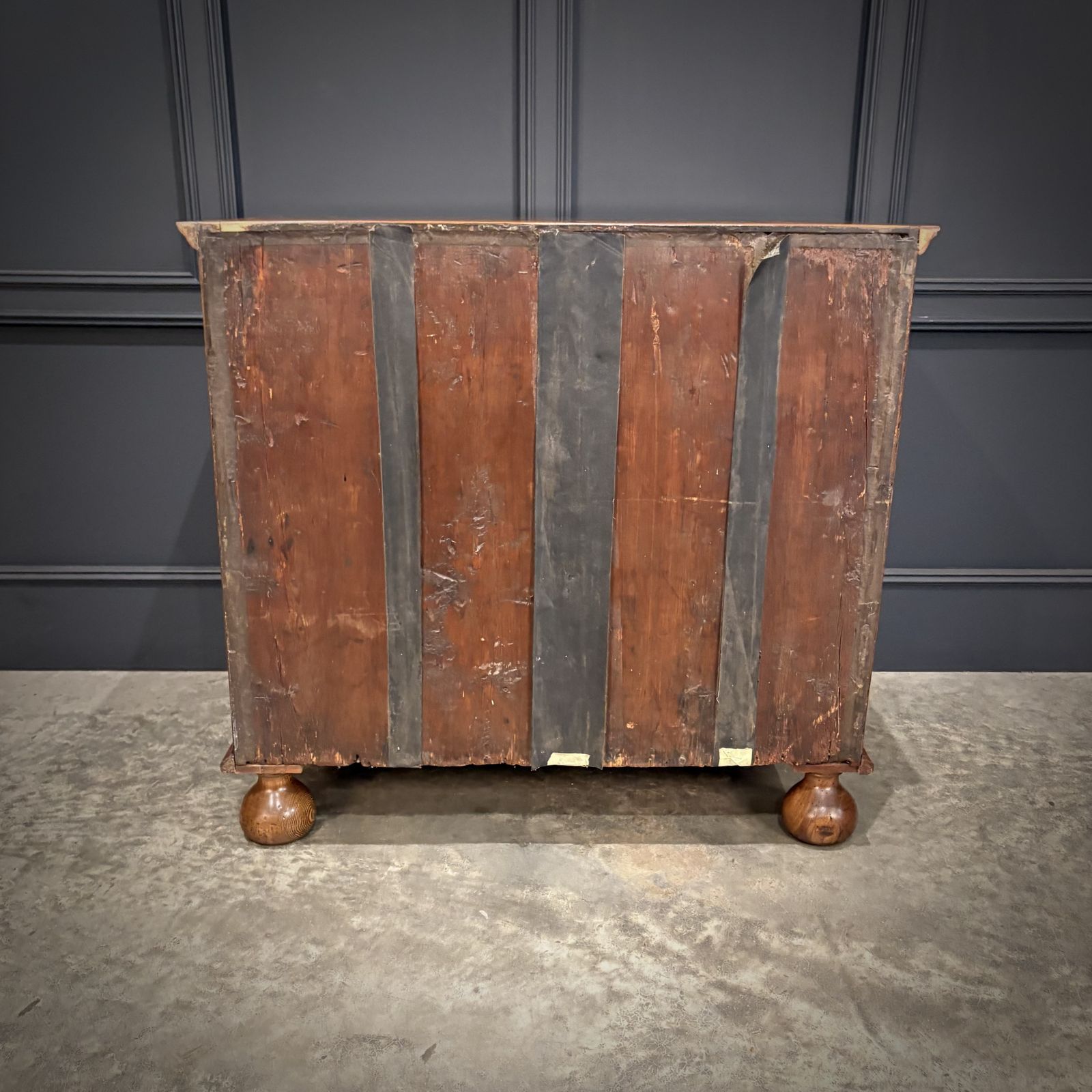 William & Mary Walnut Oyster Chest photo Furniture