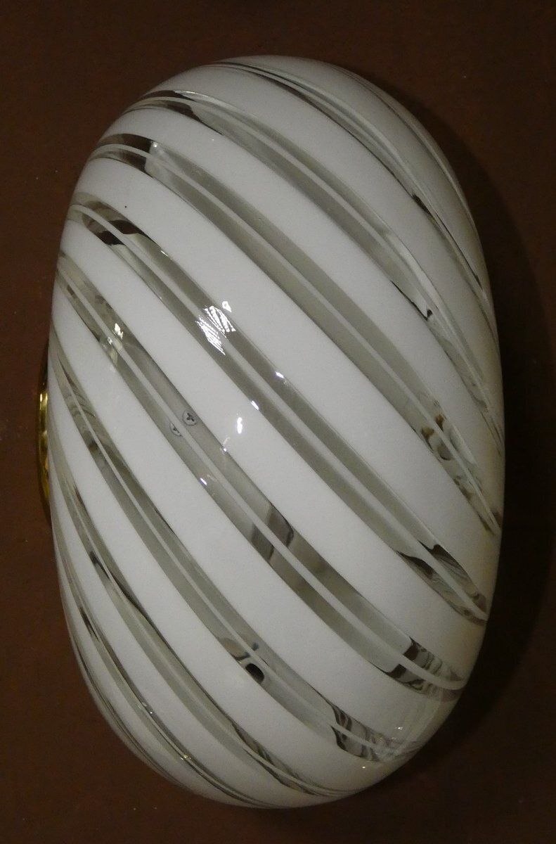 photo buy Murano Glass Wall Lights From F. Fabbian, Italy, 1980s, Set Of 3