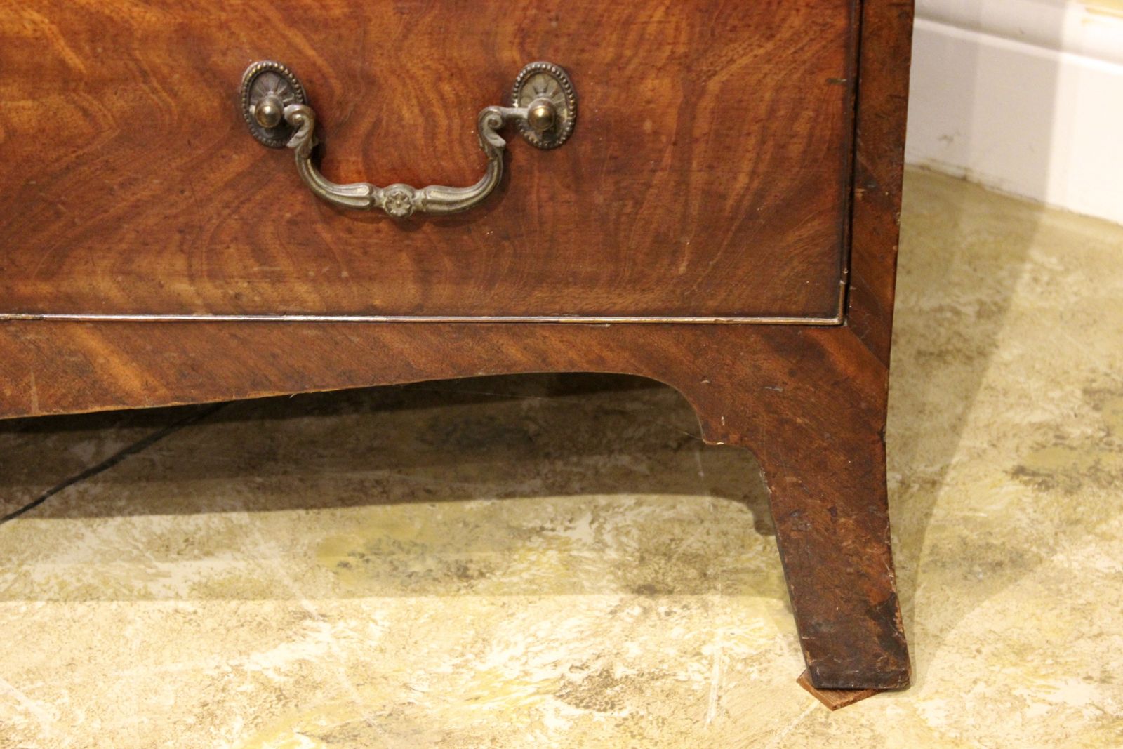 Late 18thc. Mahogany Secretaire Chest On Chest photo buy
