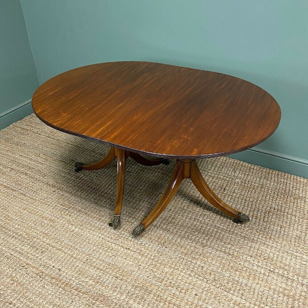 Antique Mahogany Pedestal Dining Table photo buy