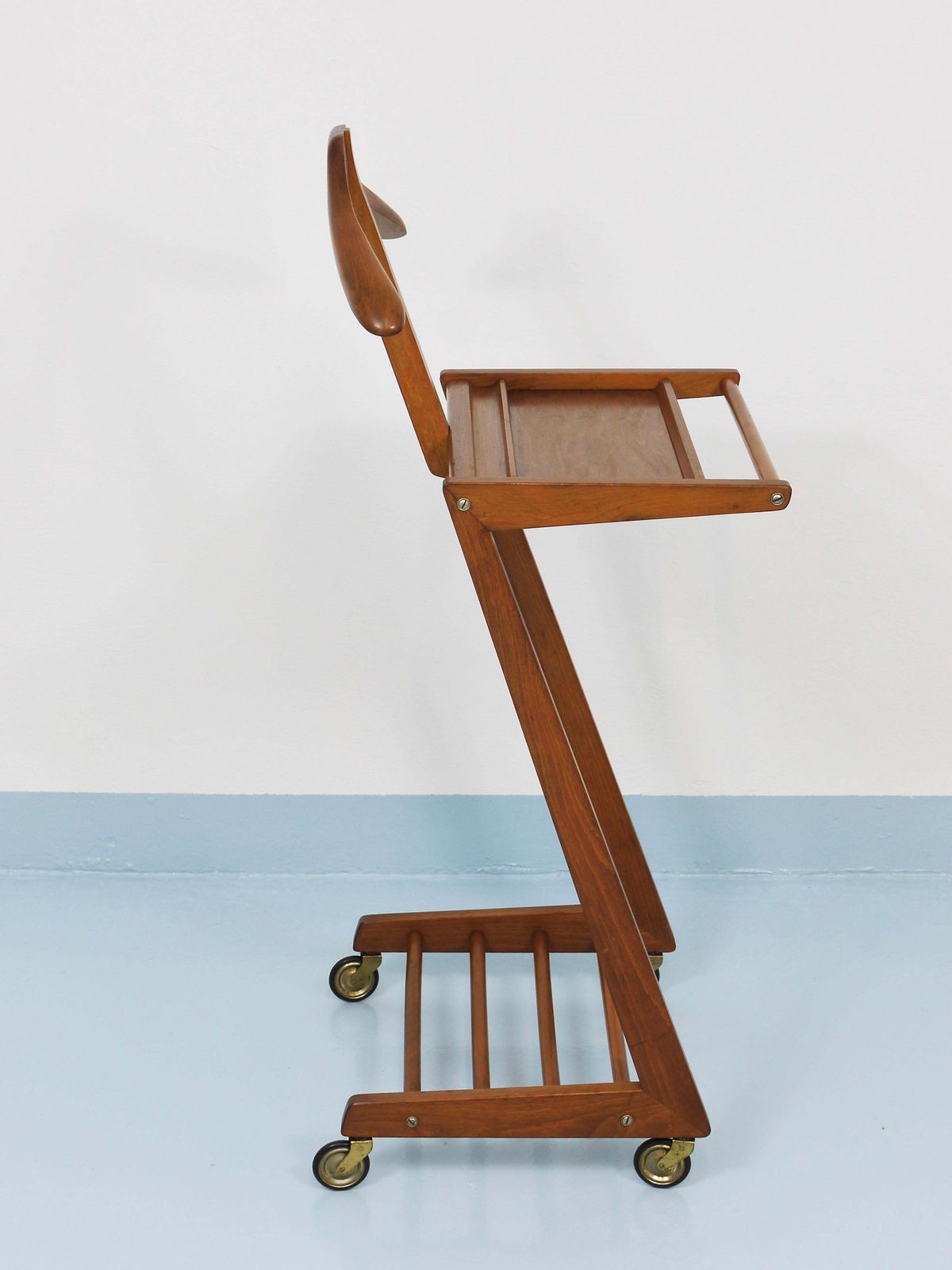 photo for sale Mid Century Zigzag Clothing Valet Dressing Stand By Opal, Germany, 1950s