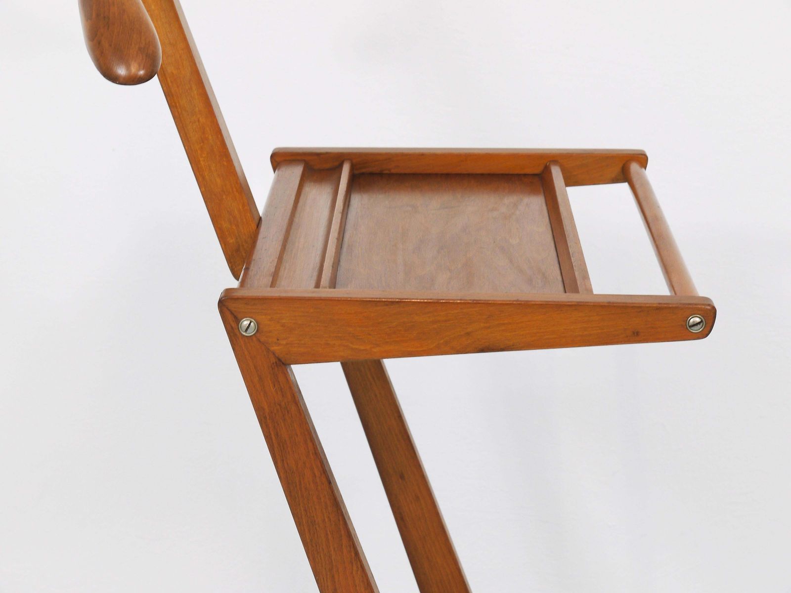 photo vinterior Mid Century Zigzag Clothing Valet Dressing Stand By Opal, Germany, 1950s