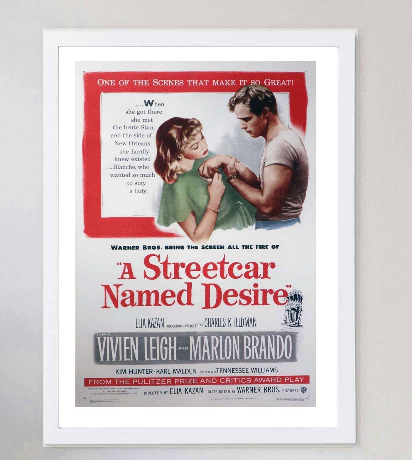 Streetcar Named Desire Original Vintage Poster photo for sale